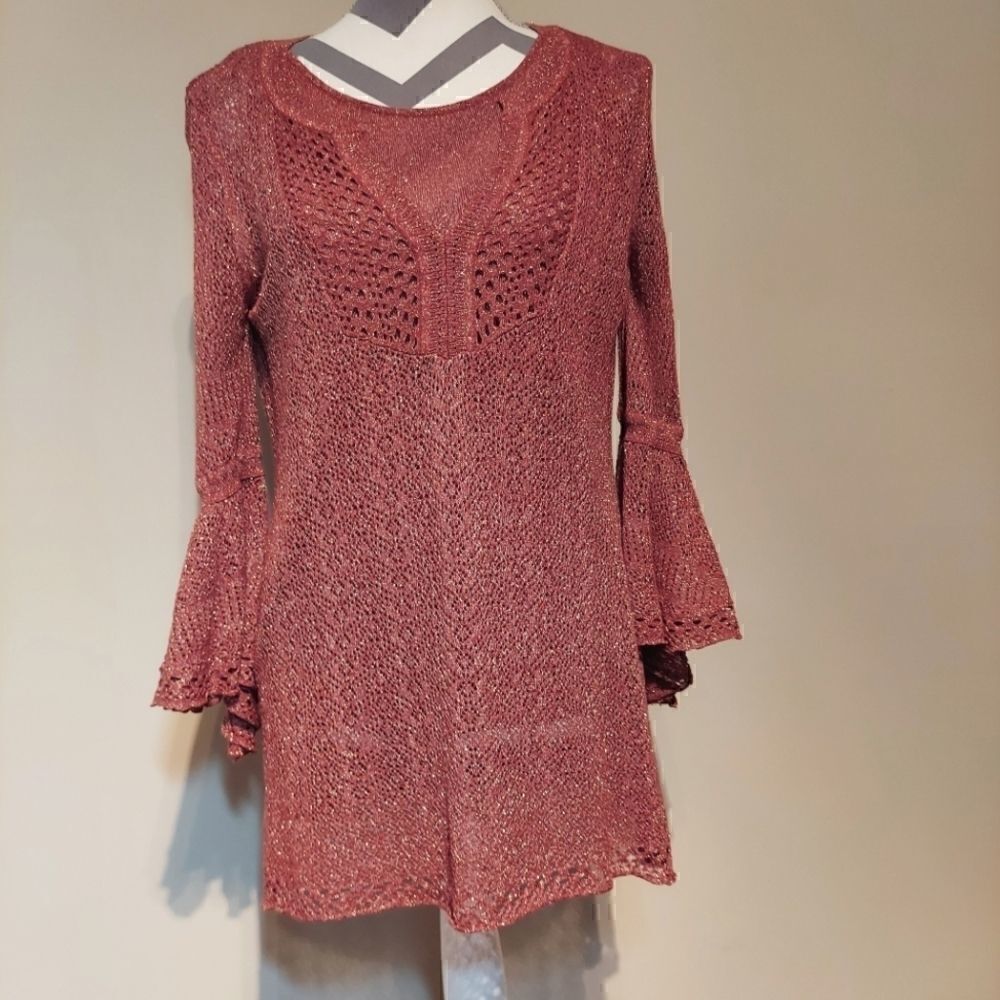 Chico's Peasant Style Pullover with Tank